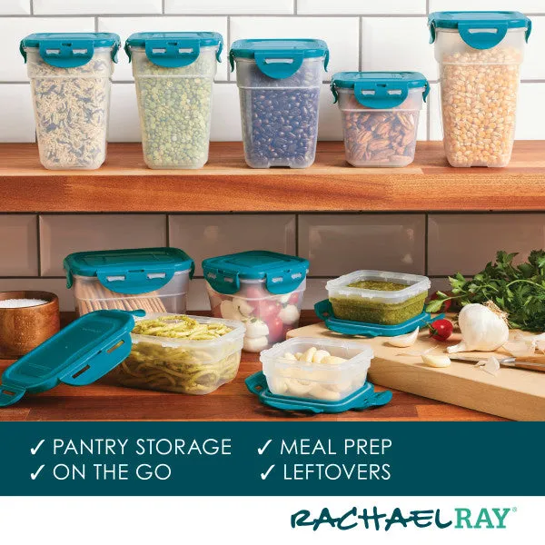 20-Piece Nestable Storage Containers