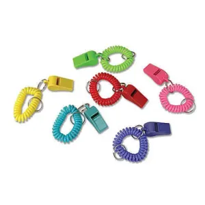 2" Spiral Whistles (12 Count)