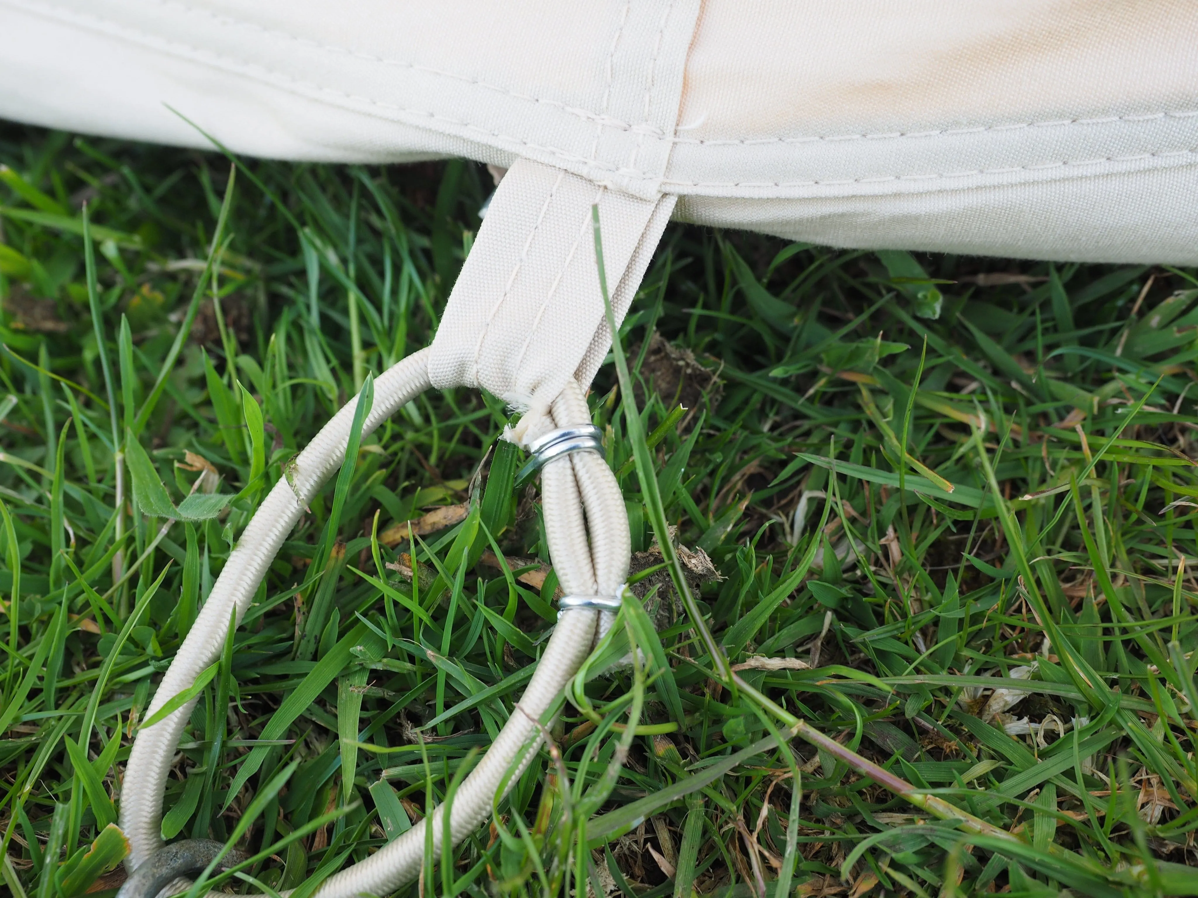 4m Bell Tent 'Summer Fete' 285gsm 100% Natural Canvas