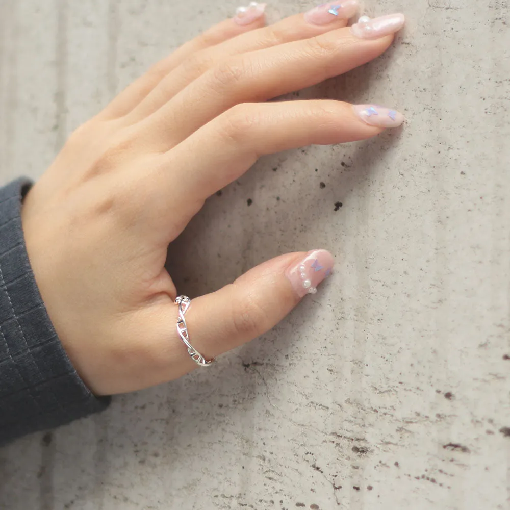 925 Silver Spiral Ring