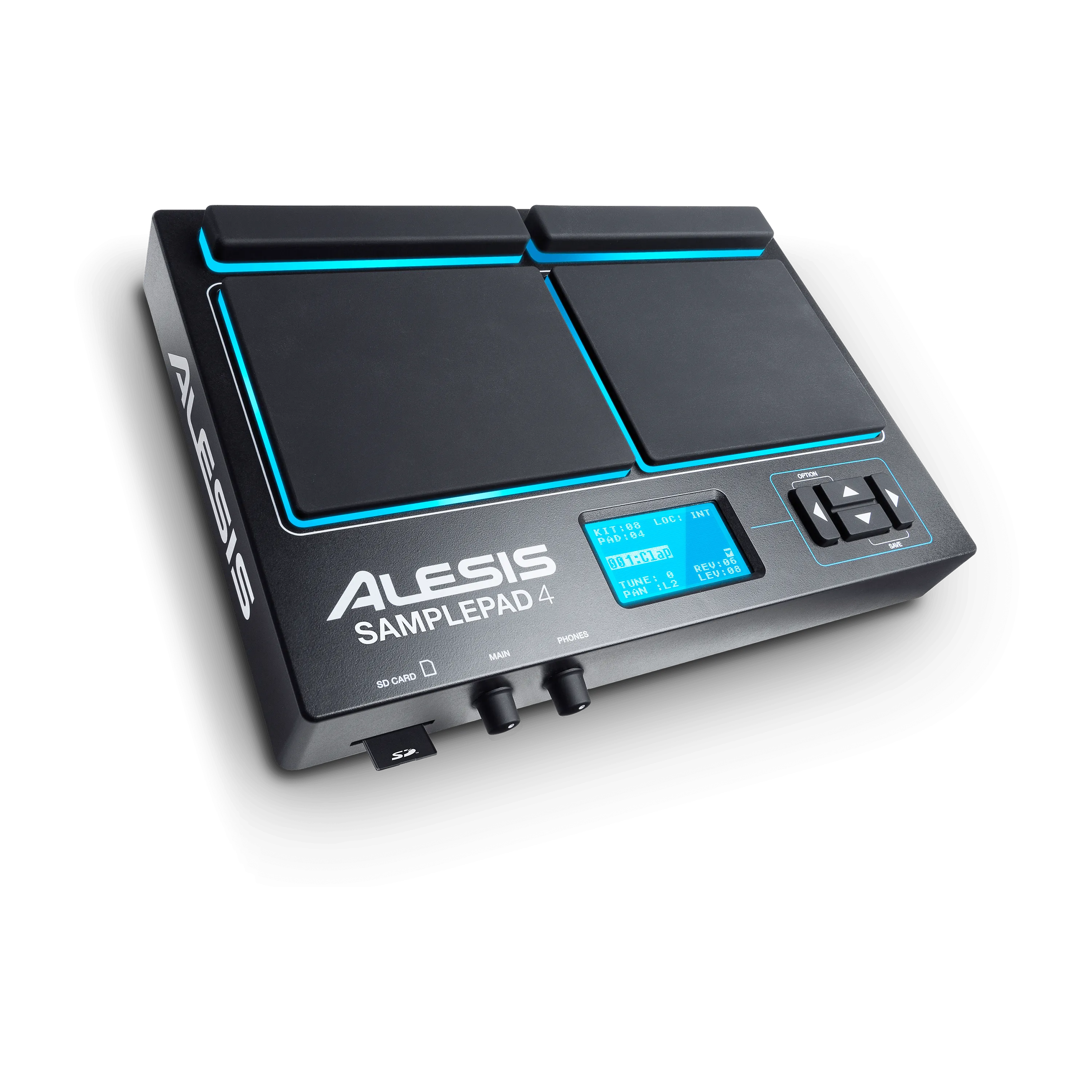 Alesis SAMPLEPAD4 Percussion & Sample-Triggering Instrument