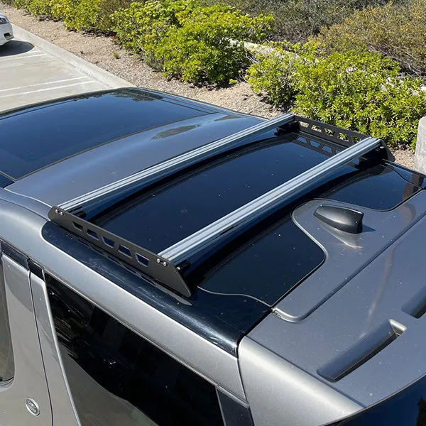 BADASS Tents Low Mount Roof Rail Crossbar System For Land Rover Discovery 2017 