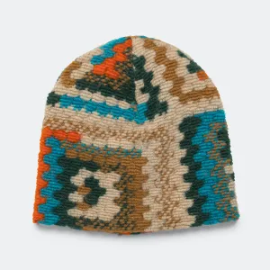 Beanie - Multi-Colour Crochet Knit