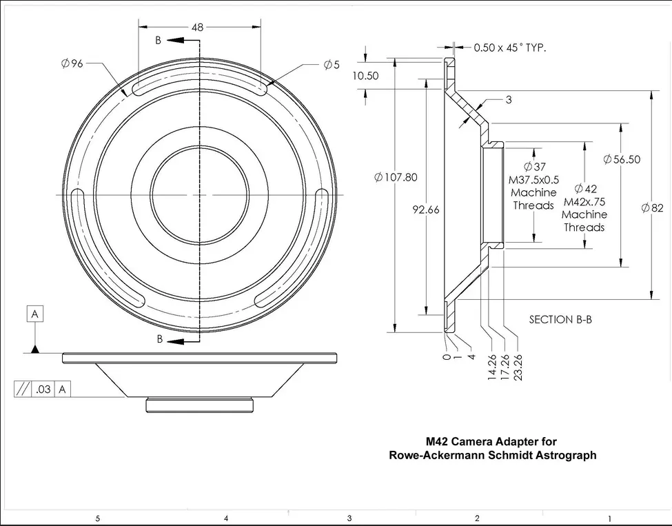 CGX-L 1100 Rowe-Ackermann Schmidt Astrograph (RASA) Equatorial Telescope