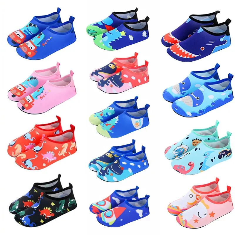 Children Casual Beach Shoes Boys Girls Swimming Wading Shoes