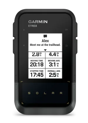 Garmin eTrex Solar GPS Handheld Navigator