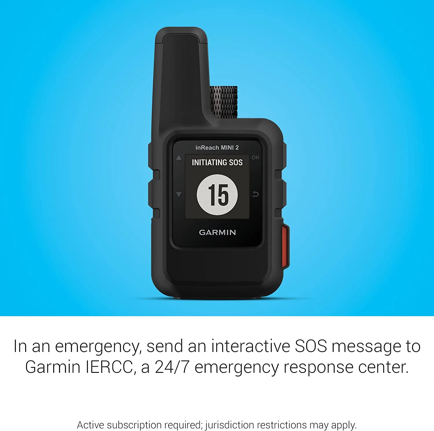 Garmin inReach Mini 2, Lightweight and Compact Satellite Communicator with GPS