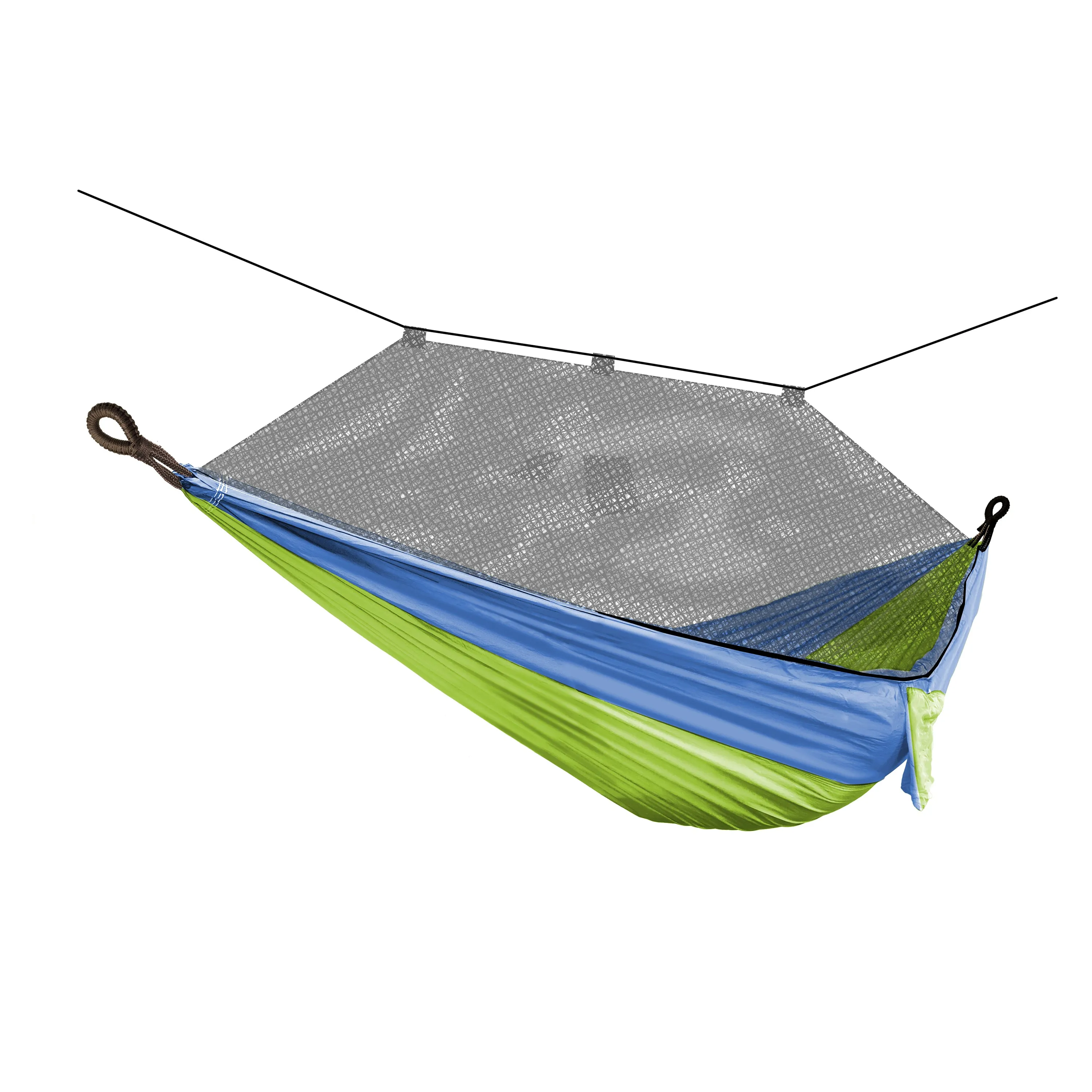 Hammock in a Bag w/ Mosquito Net & Adjustable Tree Straps | 54-in. Wide | Weather & UV Resistant | 350 Lb. Capacity