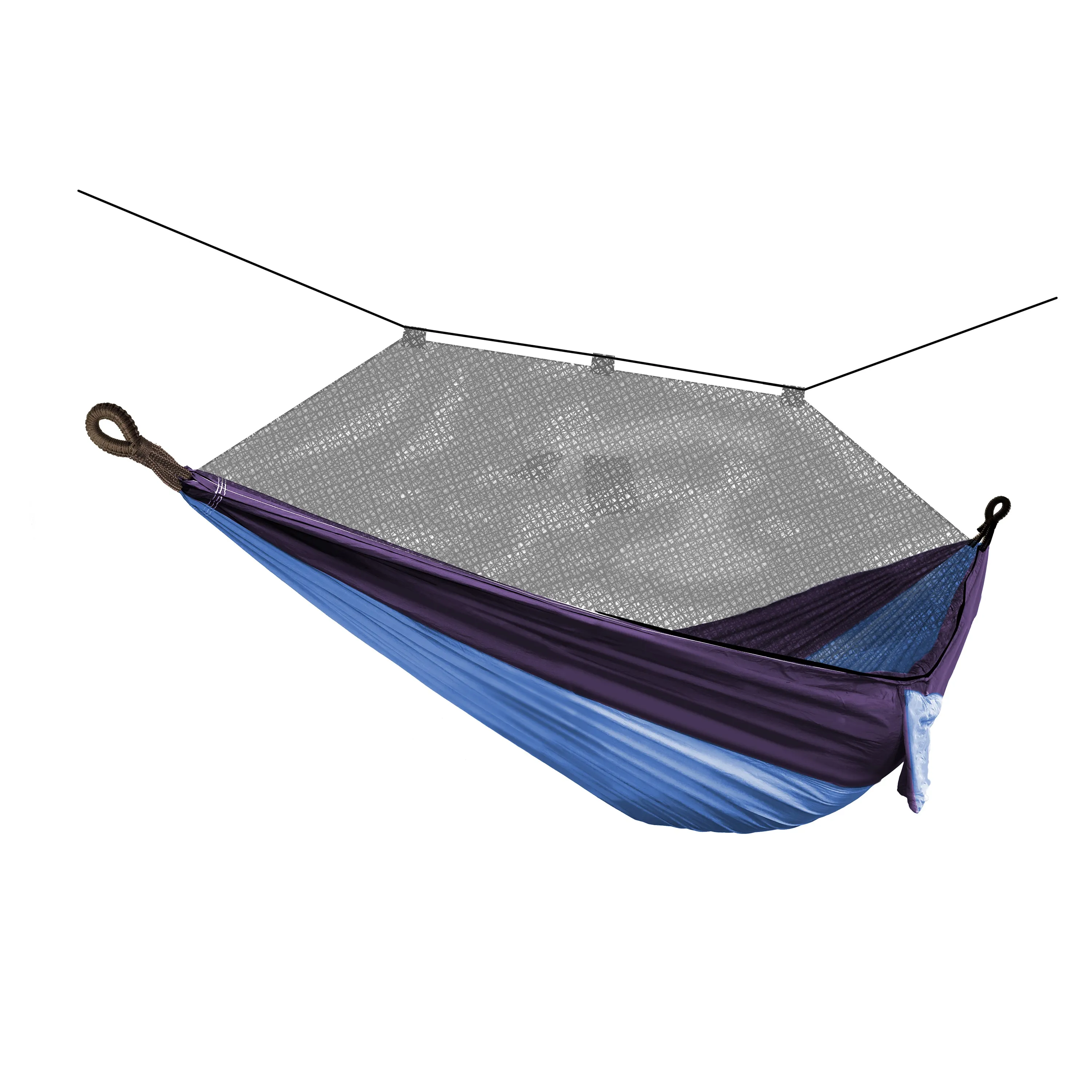 Hammock in a Bag w/ Mosquito Net & Adjustable Tree Straps | 54-in. Wide | Weather & UV Resistant | 350 Lb. Capacity