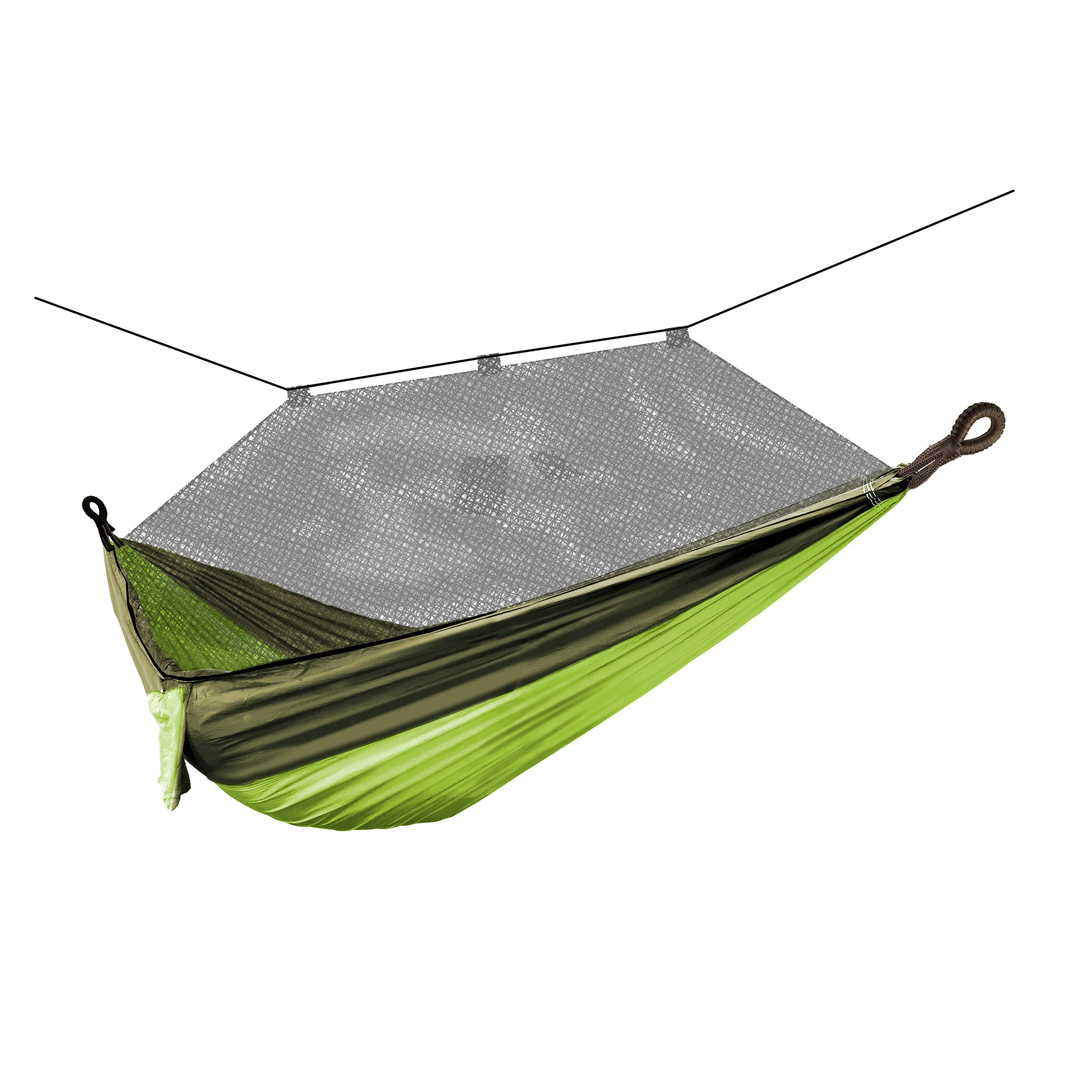 Hammock in a Bag w/ Mosquito Net & Adjustable Tree Straps | 54-in. Wide | Weather & UV Resistant | 350 Lb. Capacity