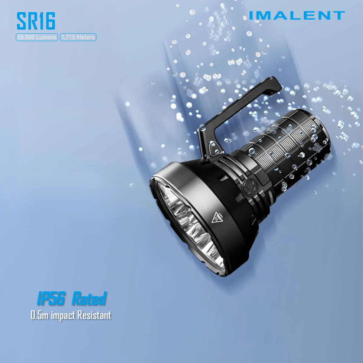 IMALENT SR16 55000 lumen flashlight