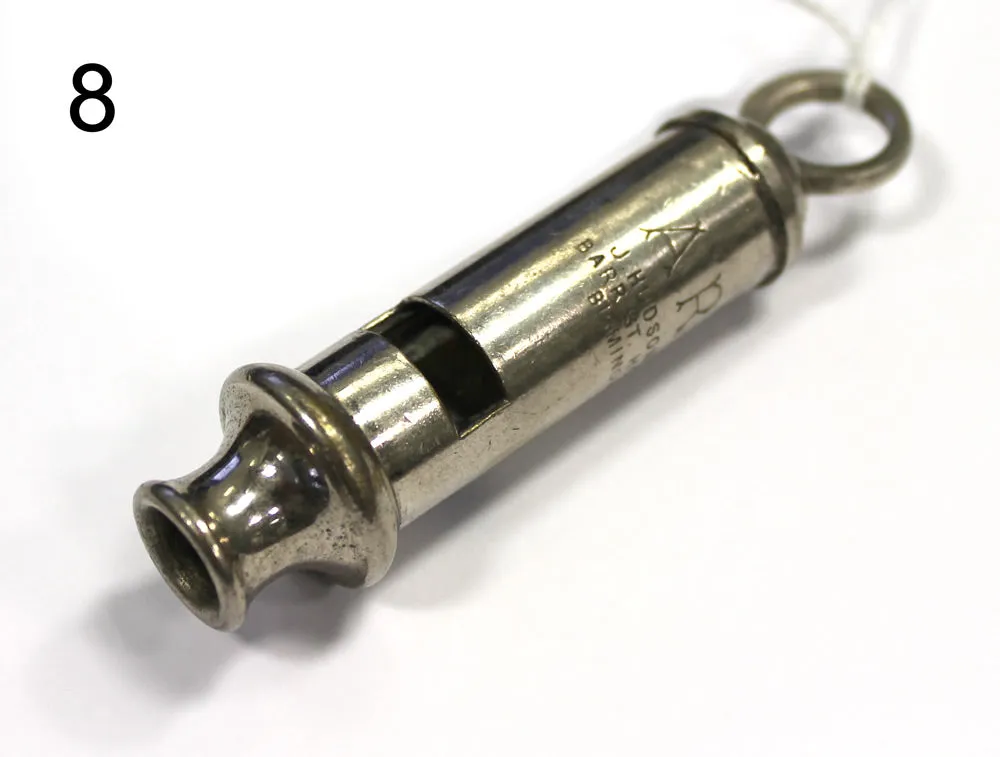 J. HUDSON & CO. VINTAGE METAL WHISTLE