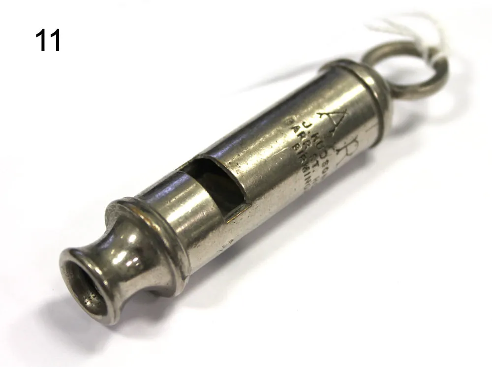 J. HUDSON & CO. VINTAGE METAL WHISTLE