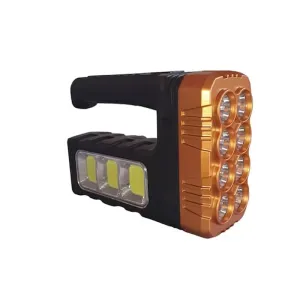 Lantern With 8 Front Leds And 3 Side Cob Leds, Solar And Usb Charging 7702-B