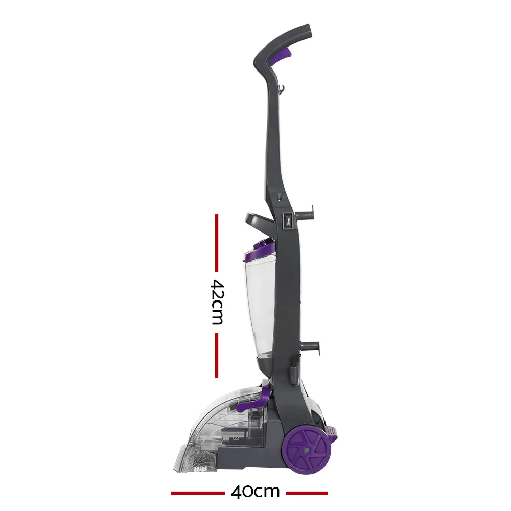 Lightweight 800W Carpet Washer with Twin Tanks - Devanti