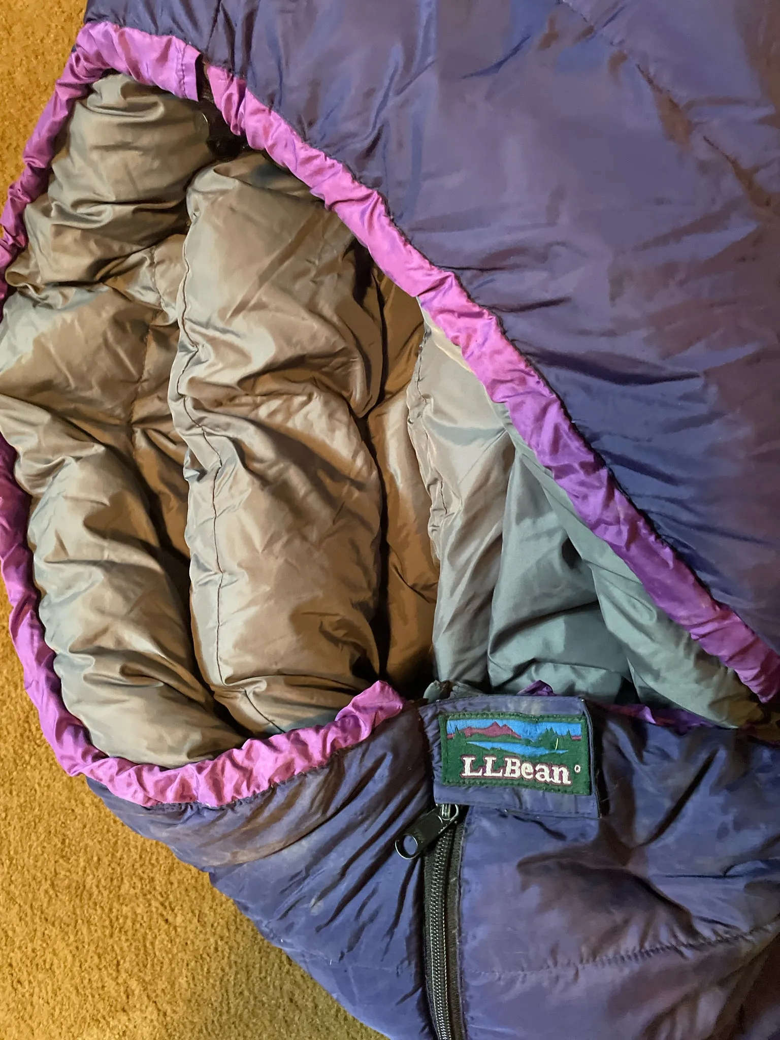 LL Bean Sleeping Bag