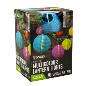 Lytworx Multicolour Solar LED Lantern Lights Lytworx Multicolour Solar LED Lantern Lights