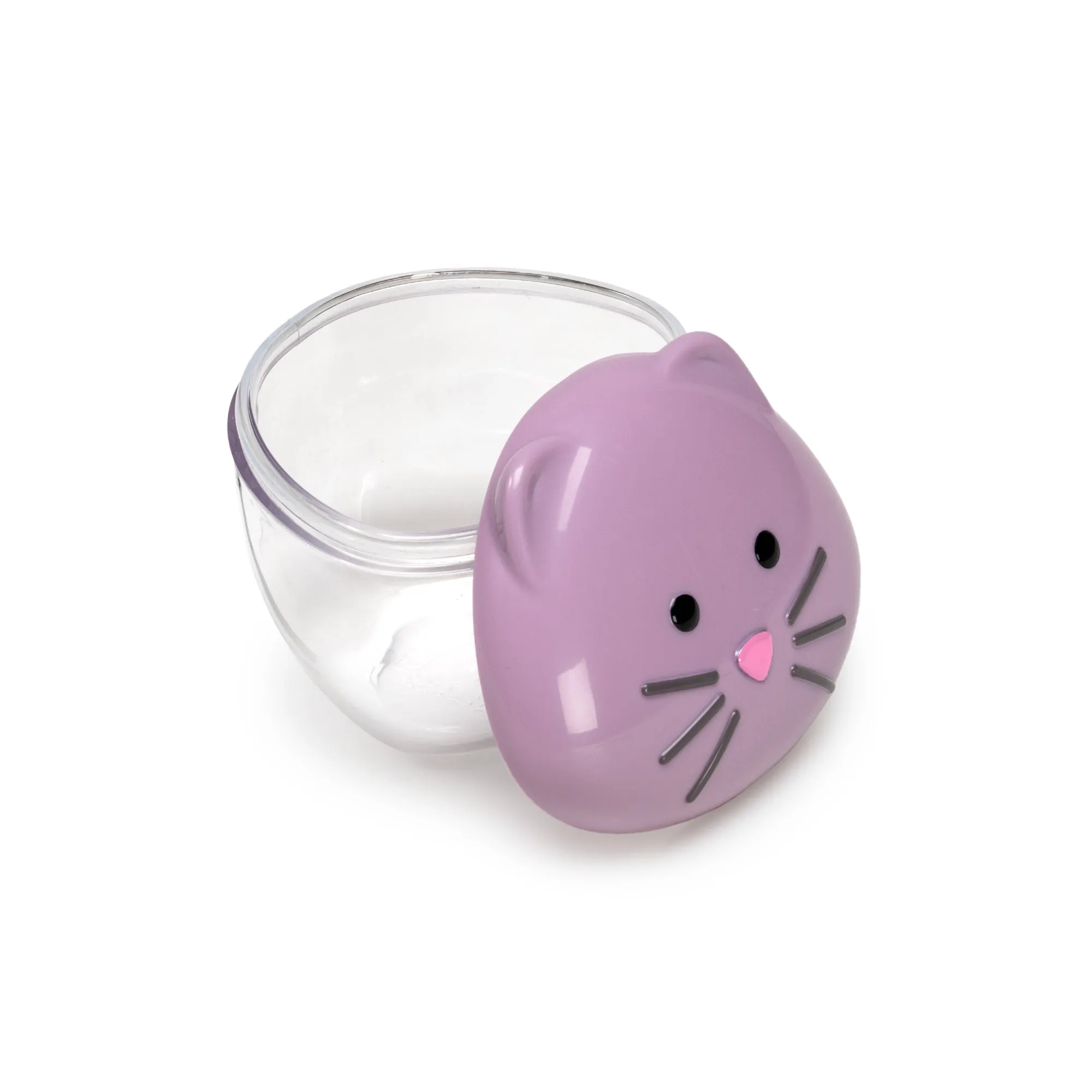 Melii Cat Snack Containers - Adorable, Airtight, and Leakproof Designs for Kids - BPA Free, Easy Clean, Perfect for On the Go Snacking and Lunch Boxes