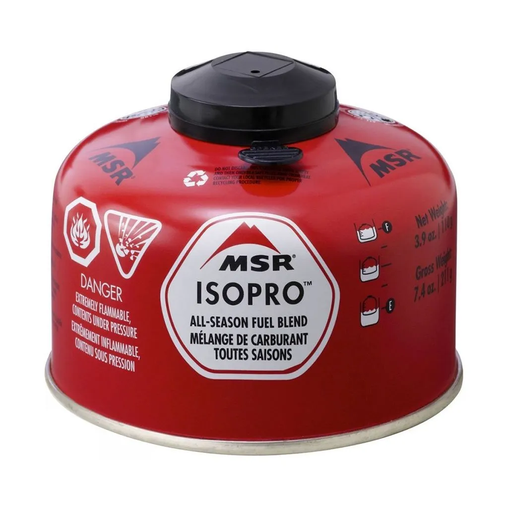 MSR IsoPro Gas Cartridge Isobutane/Propane Mix