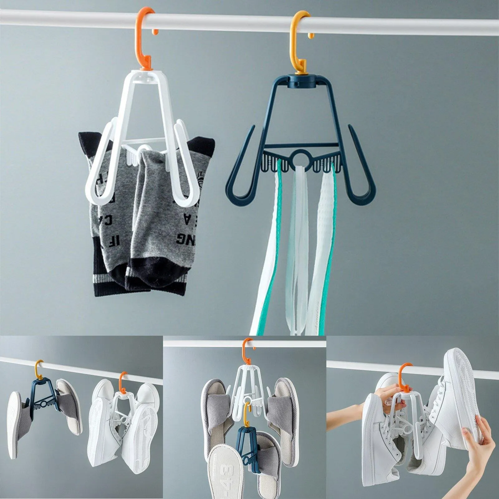 Multifunctional Shoe Drying Hanger