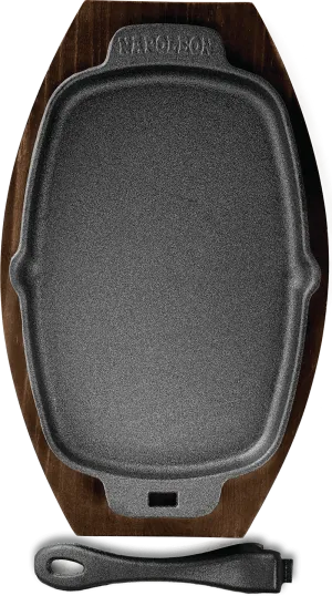 Napoleon Cast Iron Sizzle Platter 56008