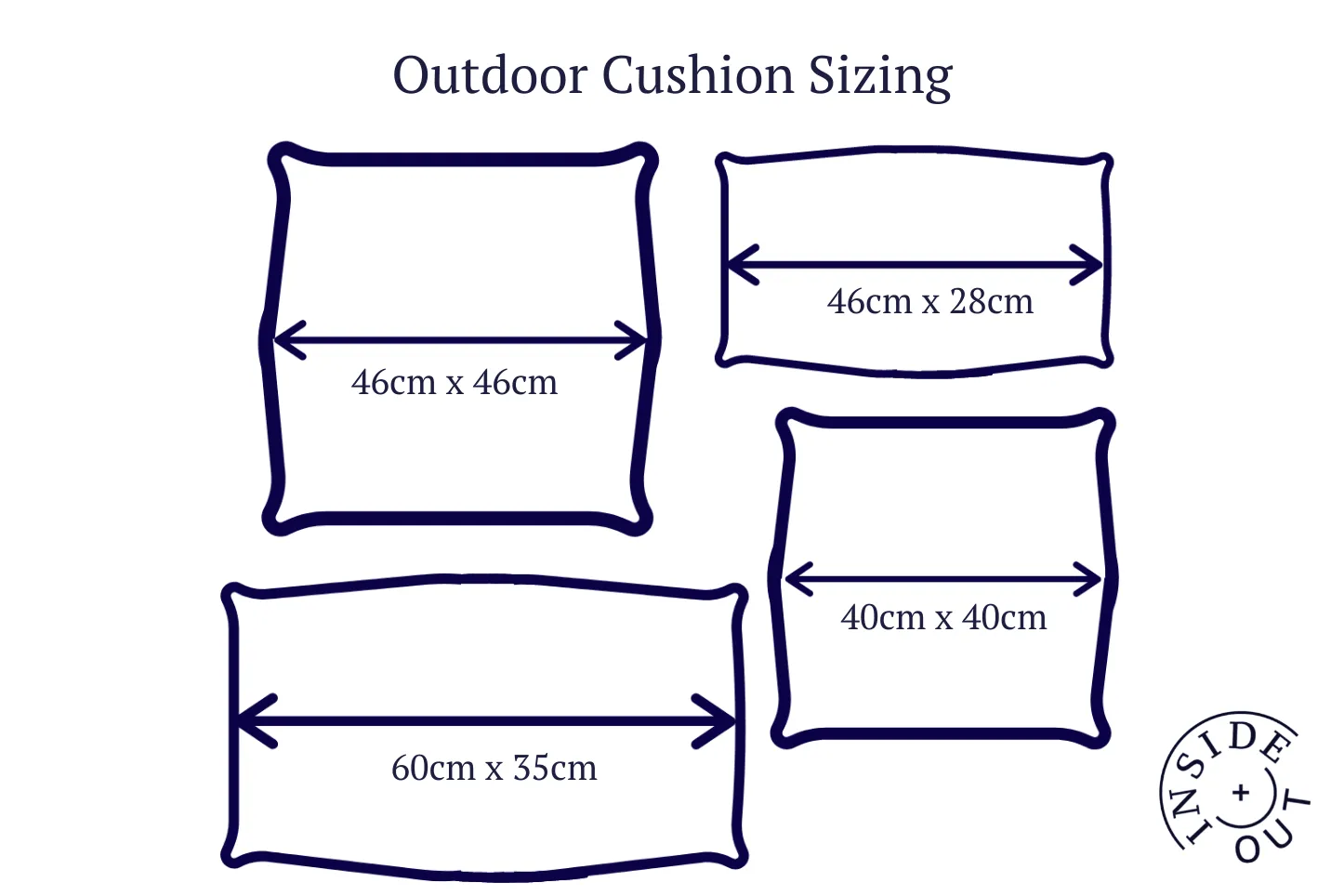 Premium Outdoor Waterproof Cushions - Wave