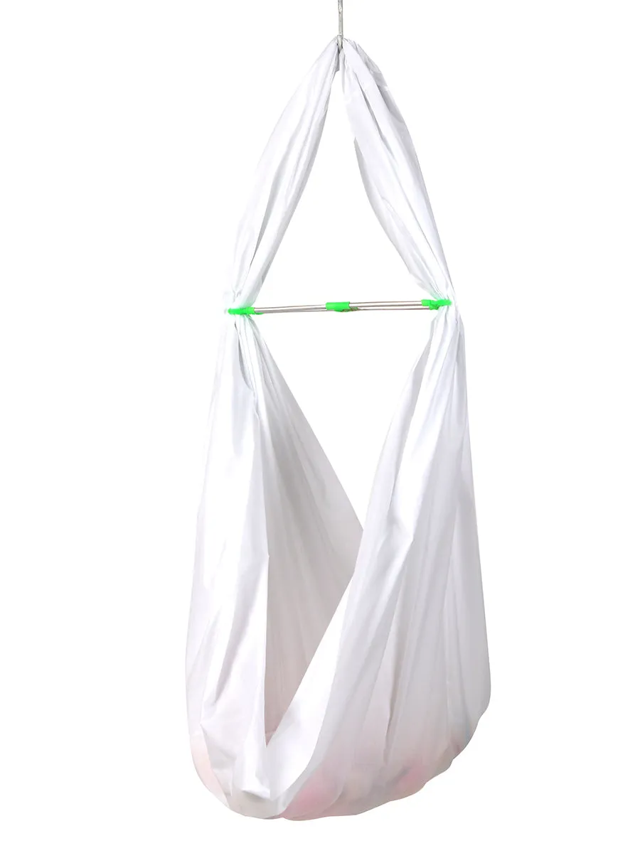 Premium Soft Cotton White Stitched Hammock/Cradle 748