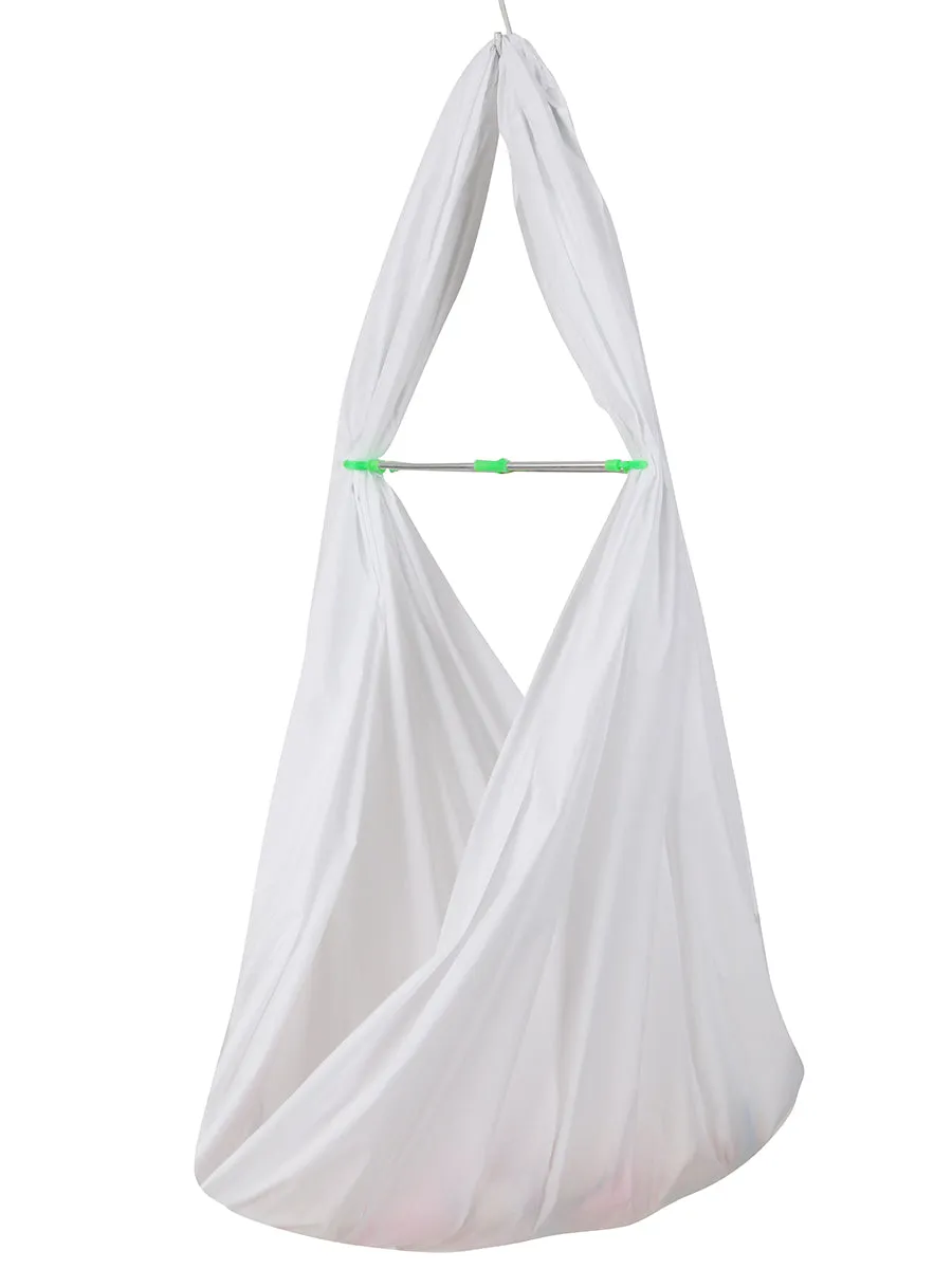 Premium Soft Cotton White Stitched Hammock/Cradle 748