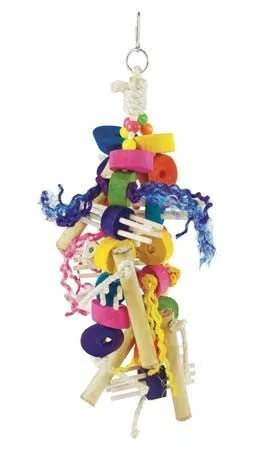 Prevue Pet Bodacious Bites Banquet Bird Toy Multi-Colored