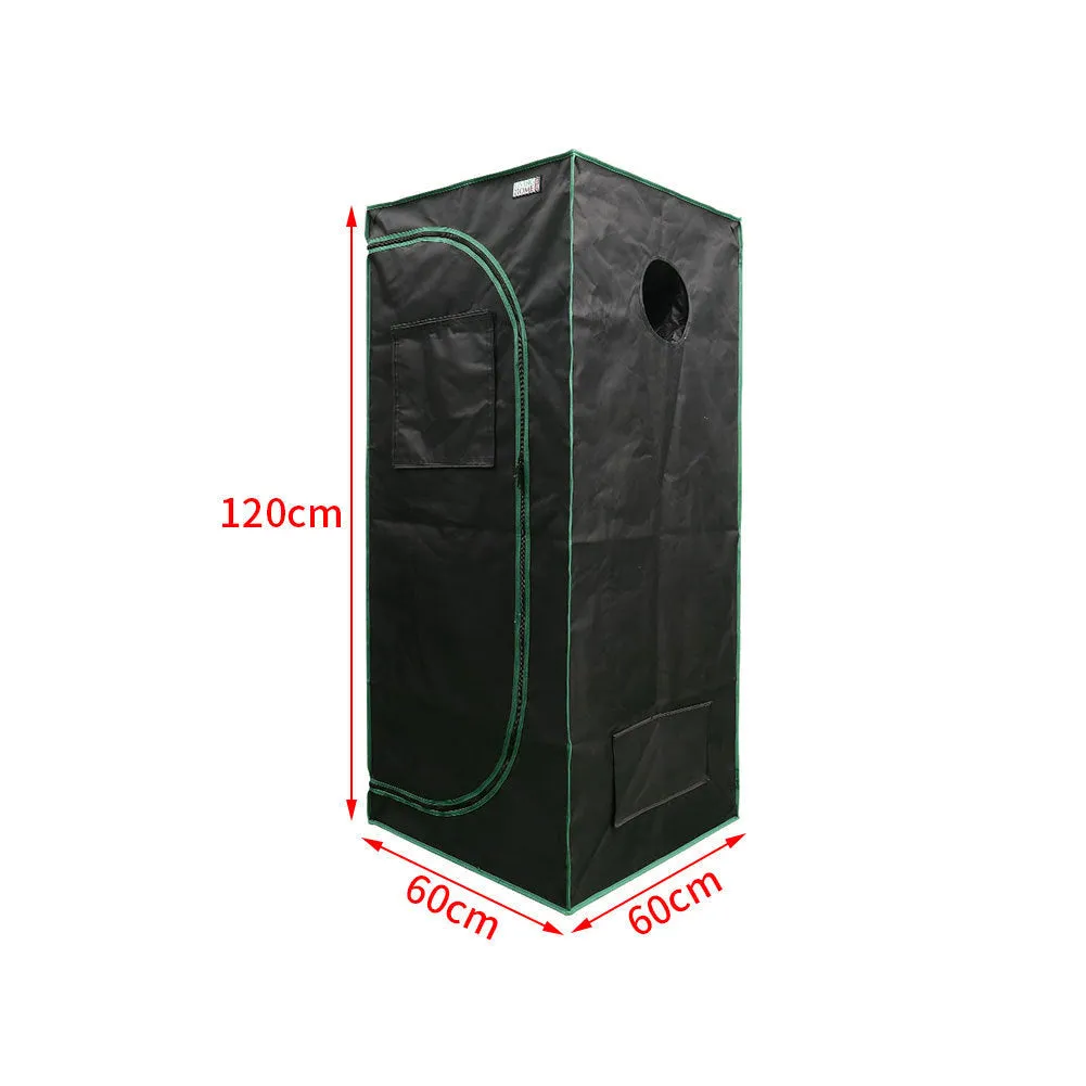 Reflective Mylar Hydroponic Grow Tent with Observation Window Indoor Plant Growing