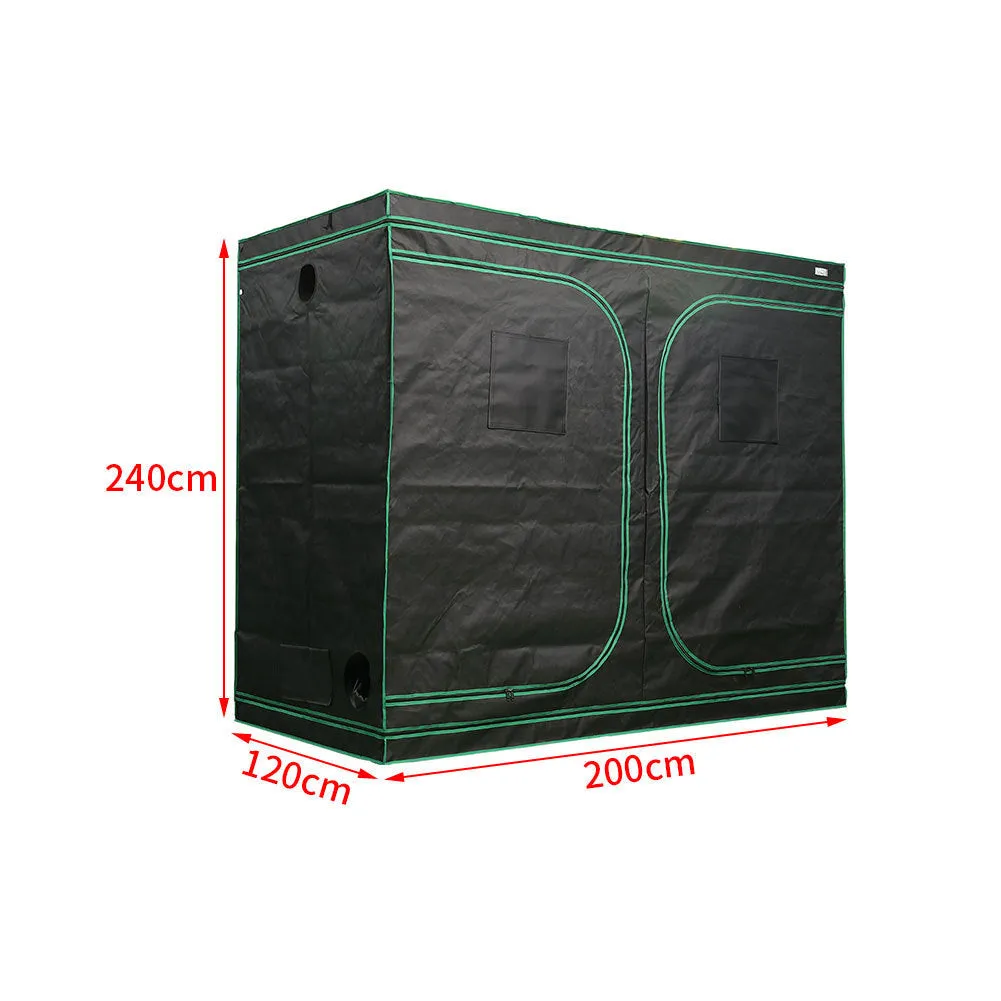 Reflective Mylar Hydroponic Grow Tent with Observation Window Indoor Plant Growing