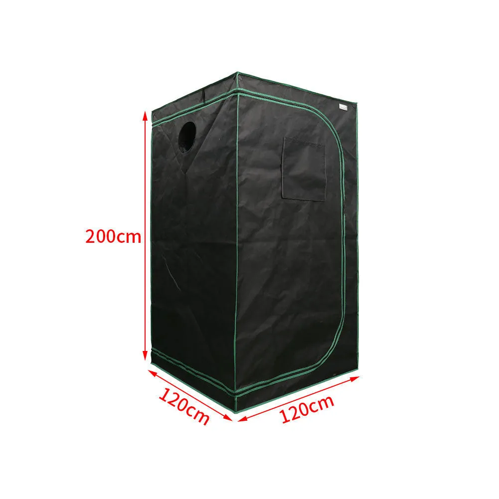 Reflective Mylar Hydroponic Grow Tent with Observation Window Indoor Plant Growing