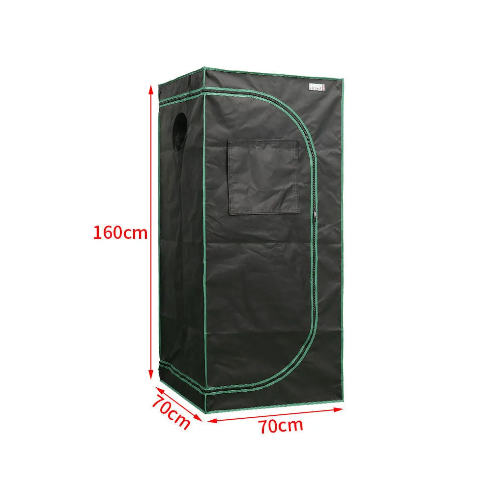 Reflective Mylar Hydroponic Grow Tent with Observation Window Indoor Plant Growing