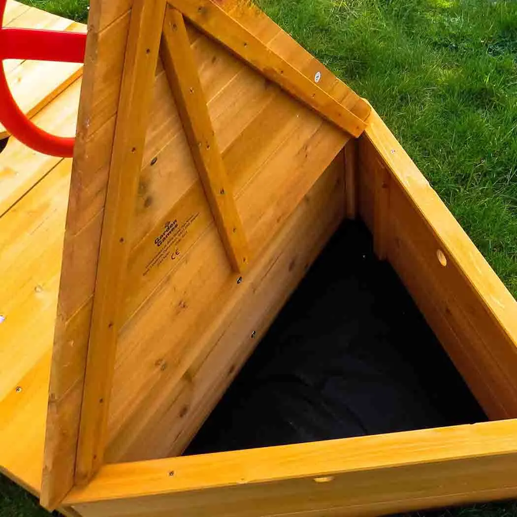 Sand Sailer - Boat Sandpit - Weatherproof & with Shade