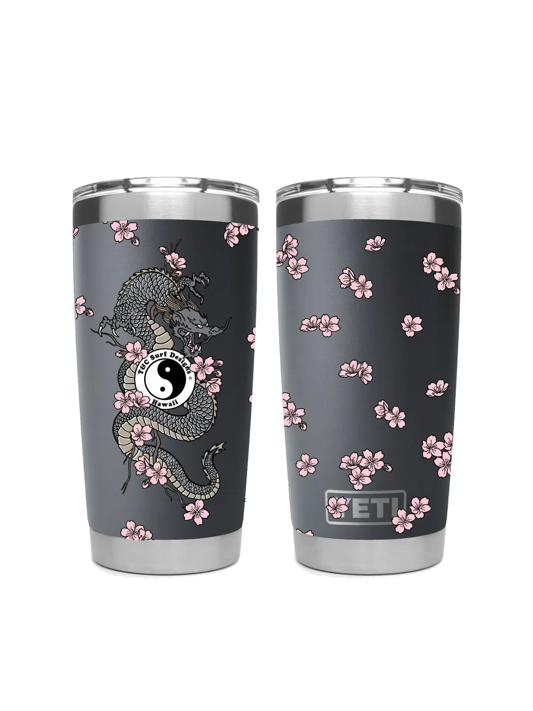 T&C Surf 20 oz Dragon Blossom Tumbler Yeti