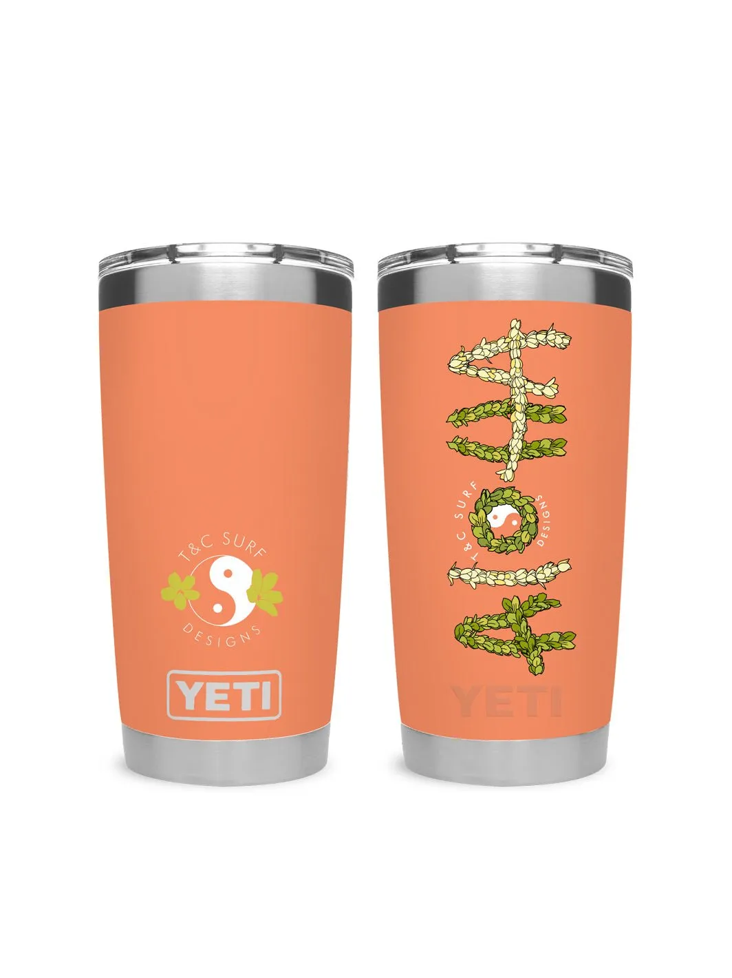 T&C Surf 20 oz Pikake Pakala Tumbler Yeti