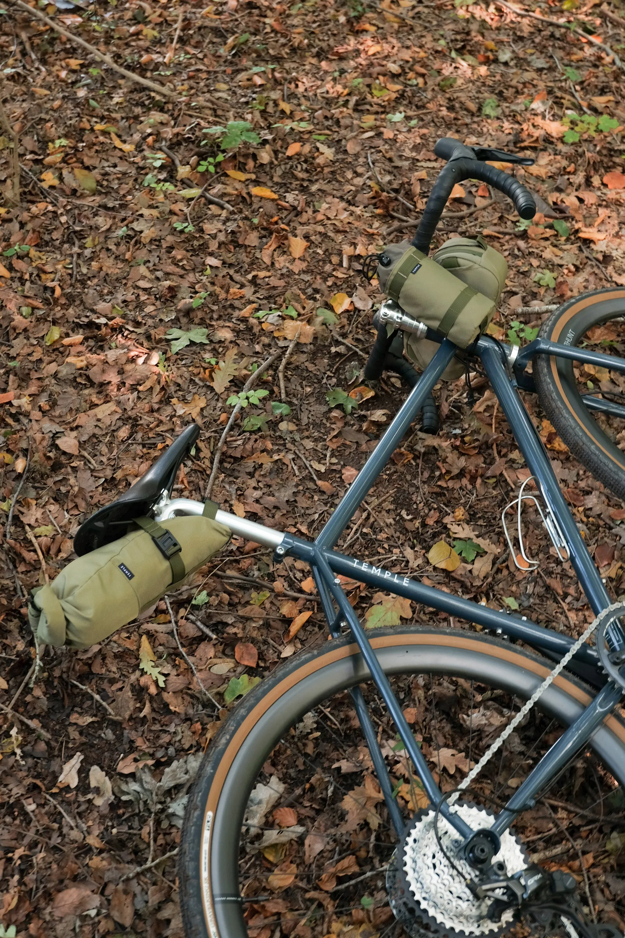 Temple Saddle Bag Olive Green