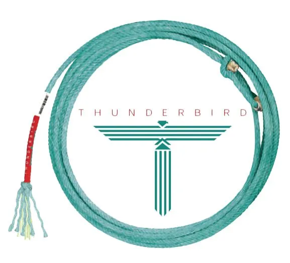 Thunderbird Head Rope, Aqua, 32'