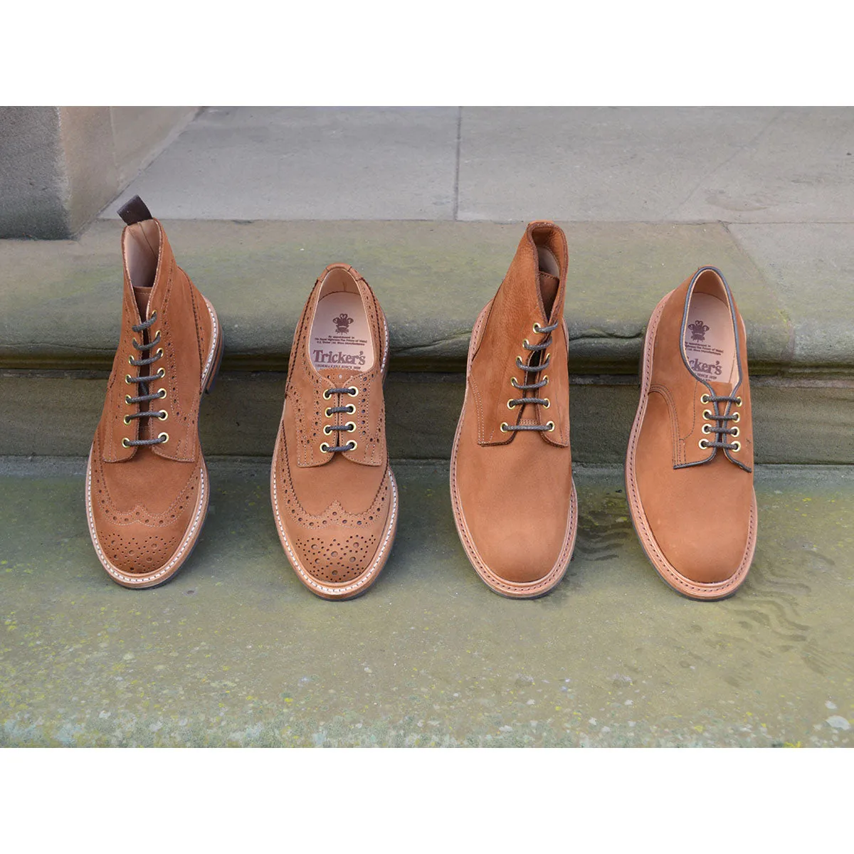 Trickers Bernwood - Whisky Hydro Nubuck