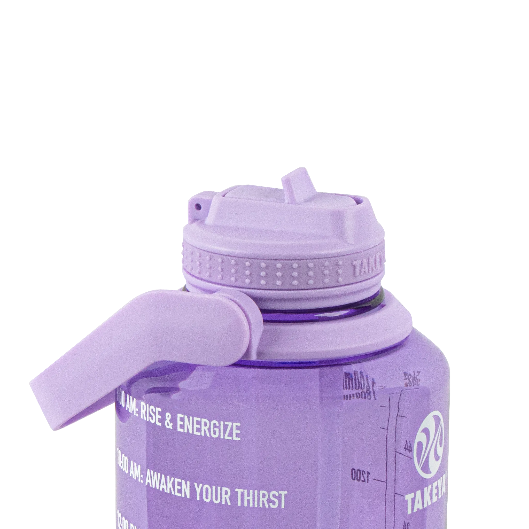 Tritan Motivational Water Bottle with Straw Lid