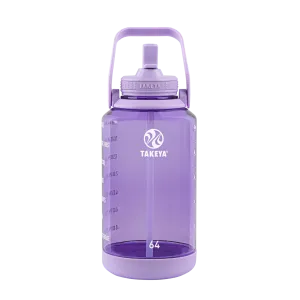 Tritan Motivational Water Bottle with Straw Lid