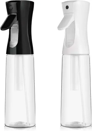 Ultra Fine Continuous Spray Bottle (10.1oz, 2 Pack)