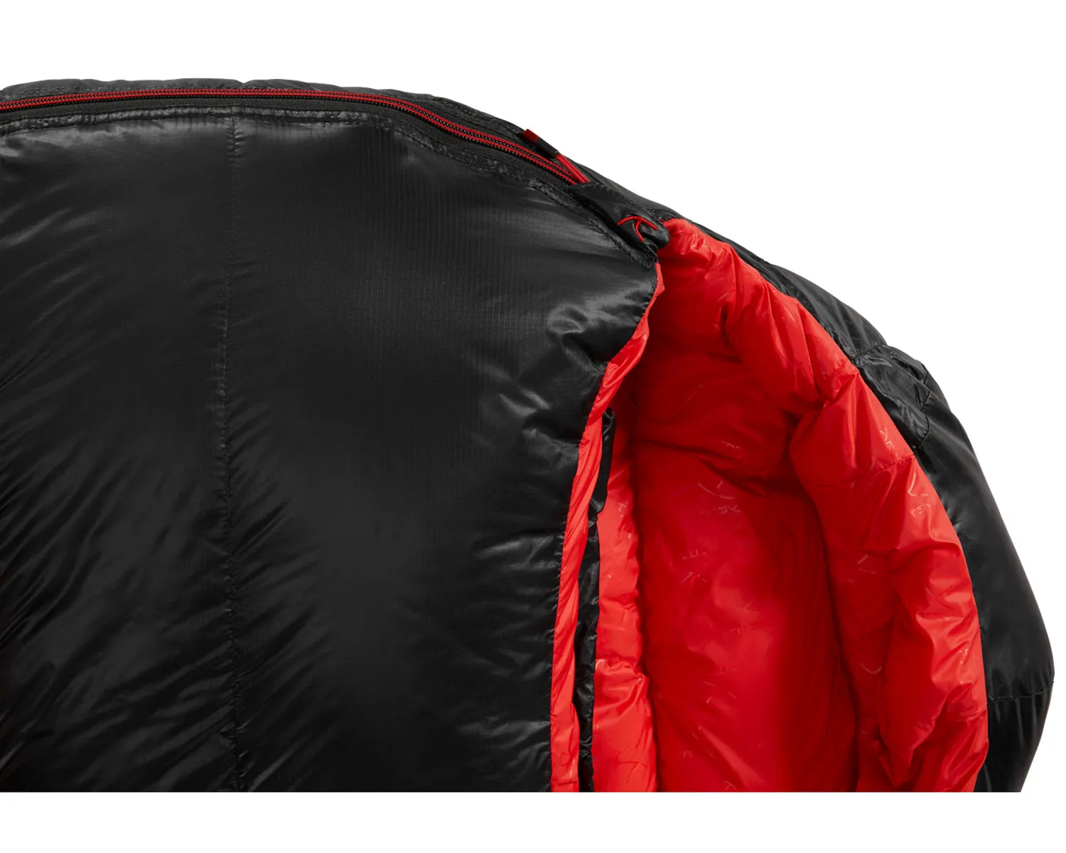 V.I.B 600 (RIGHT ZIP) - Black/Fiery Red