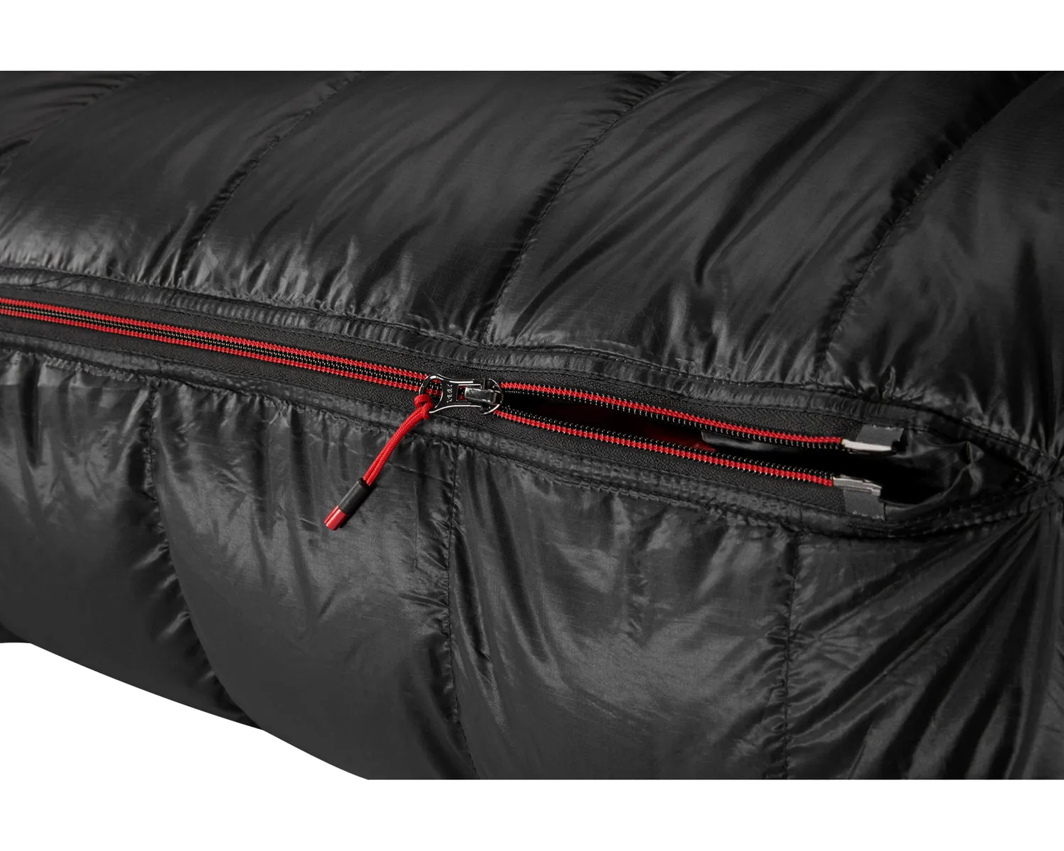 V.I.B 600 (RIGHT ZIP) - Black/Fiery Red