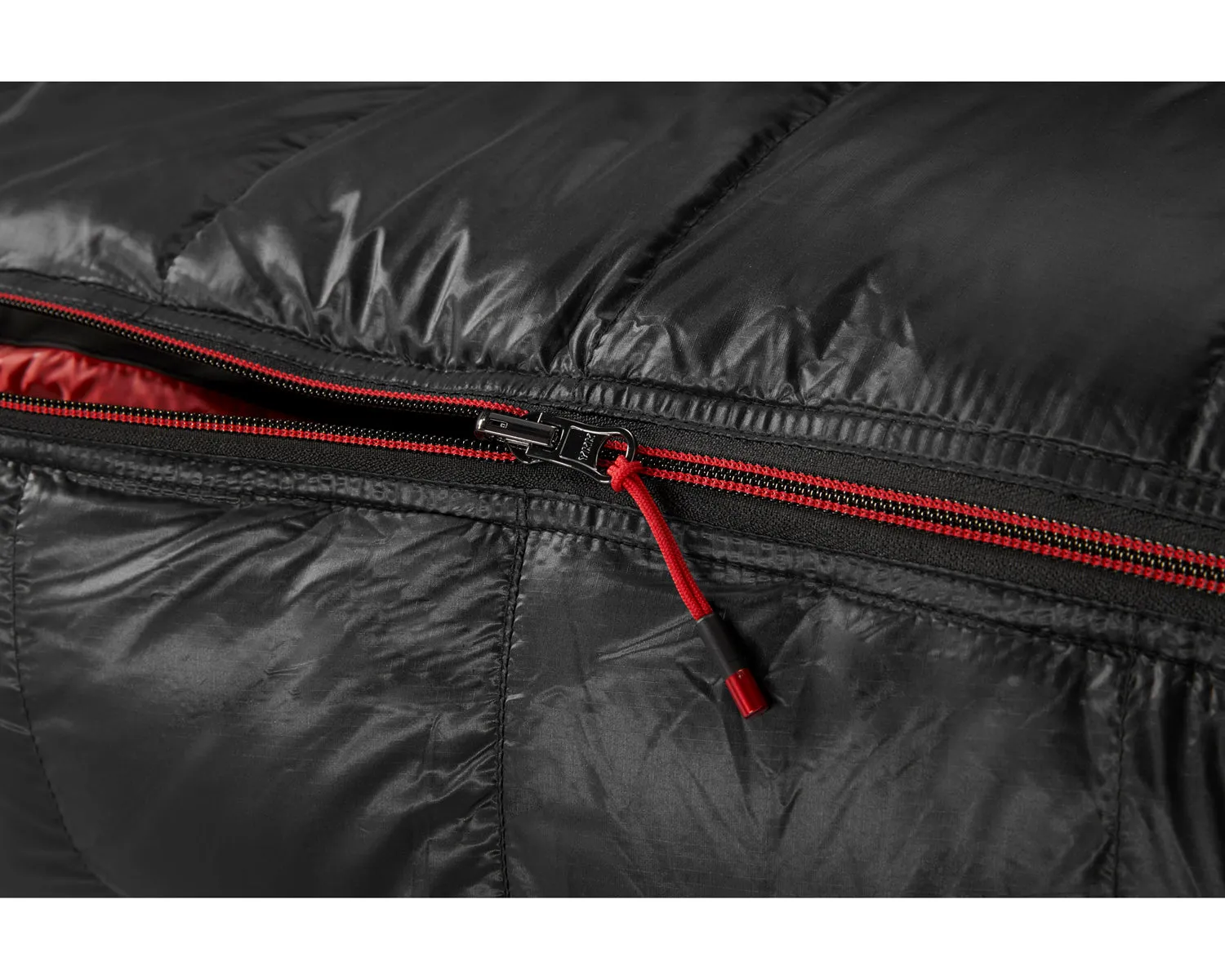 V.I.B 600 (RIGHT ZIP) - Black/Fiery Red