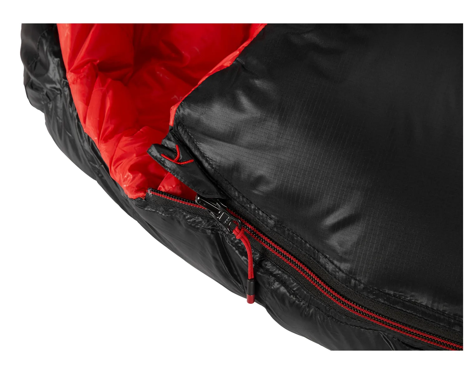 V.I.B 600 (RIGHT ZIP) - Black/Fiery Red