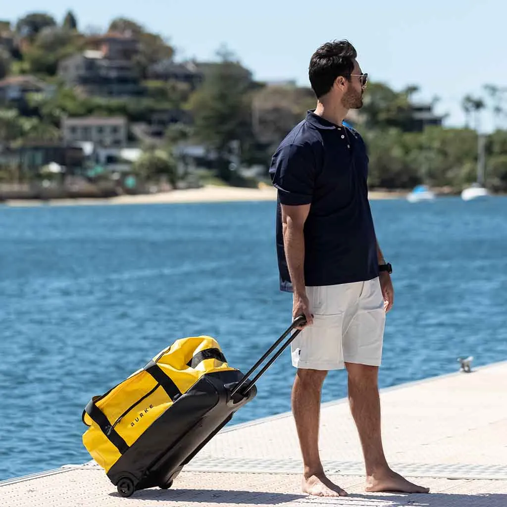 Wilson Wheelie Duffle Bag - Yellow